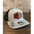 thumbnail image 1 of 12 Custom Richardson 112 Trucker Hats: Laser Engraved Leather Patch Logo, 1 of 3