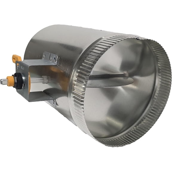 12" Damper Sleeve w/ 1.5" Stand-Off, 3/8" Rod HVAC