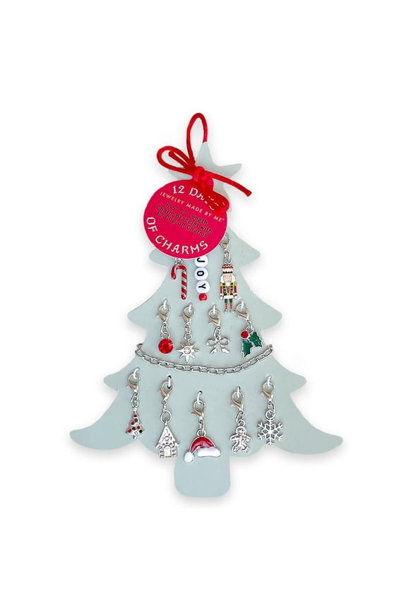 12 Days of Charms Christmas Tree | Charm Jewlery Making Accesories | DIY Bracelet & Jewelry Crafts | Perfect Birthday & Christmas Gifts | Jewelry Made by Me