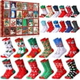 12 Days of Christmas Socks Advent Calendar for Women Advent Calendar