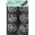 thumbnail image 1 of 12 Days Of Christmas 1-6 Chocolate Candy Mold with Exclusive Cybrtrayd Copyrighted Molding Instructions, Pack of 3, 1 of 1