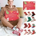 12 Days of Christmas Socks Advent Calendar for Men Woman, Advent