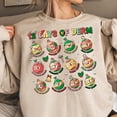 thumbnail image 1 of 12 Days of Derm Sweatshirt, Christmas Dermatology Nurse Shirt, Cute Derm Holiday Crewneck for Hospital Staff, 1 of 5