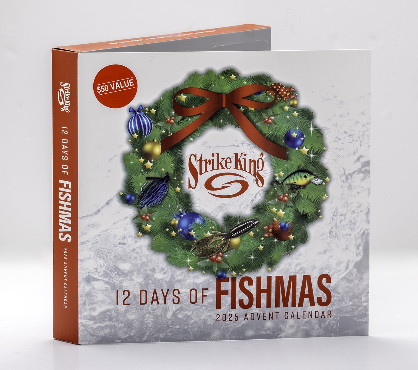 12 Days of Fishmas Fishing Lure Advent Calendar Version 1, WMFSMSV1-KIT 12 Days of Fishmas Fishing Lure Advent Calendar Version 1, WMFSMSV1-KIT