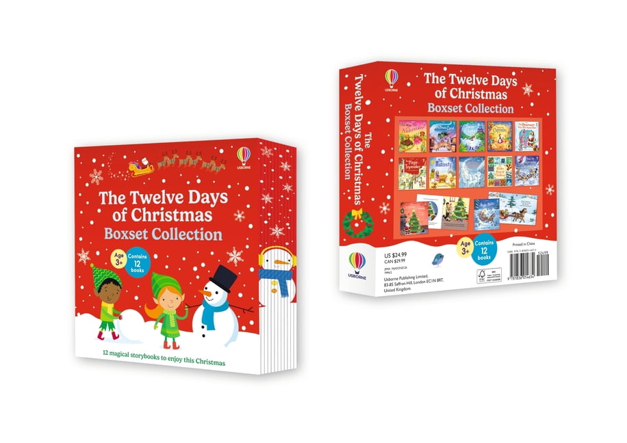 The Twelve Days of Christmas Bookshelf Collection, (Hardcover)