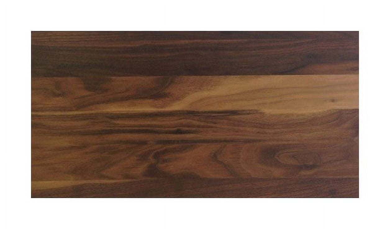 12" Deep x 24" Wide Walnut Wood Countertop