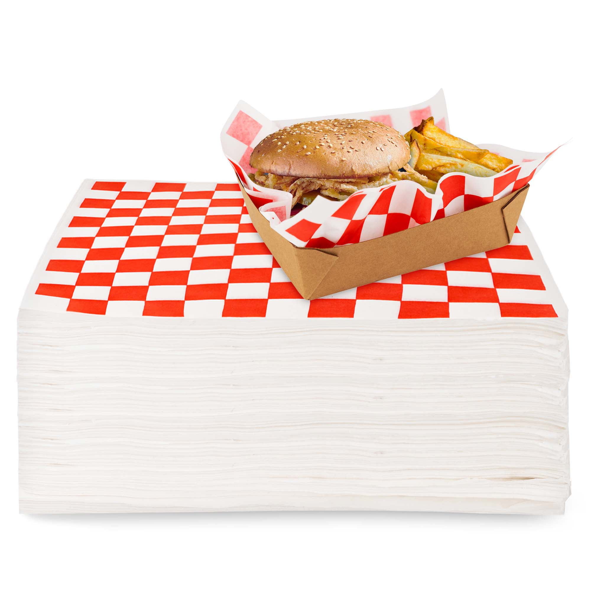 50 Sheets Food Wrap Paper Deli Greaseproof Paper Sandwich Cake Wrappers