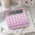 thumbnail image 1 of 12 Digit Desktop Calculator with Large LCD Display, Dual Power Tilted Screen Office Function Calculator for Home, School, Business Use, 1 of 6