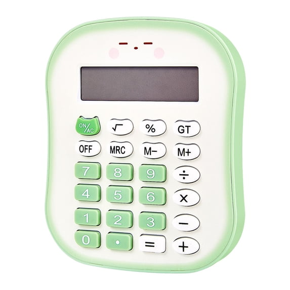 12-Digit Large Display Calculator with Silent Round Buttons – Ideal for Office, Home, and Educational Use