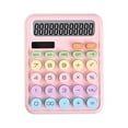 thumbnail image 1 of 12-Digit Large LCD Display Portable Calculator - Solar & Battery Dual Power, Lightweight for Sch00l Office Home, PP Material Smooth Buttons, 1 of 3