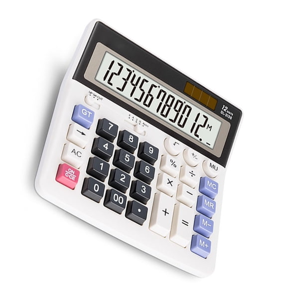 12 Digit Solar Calculator Office Financial Environmental Science Energy Function Calculator Ergonomic