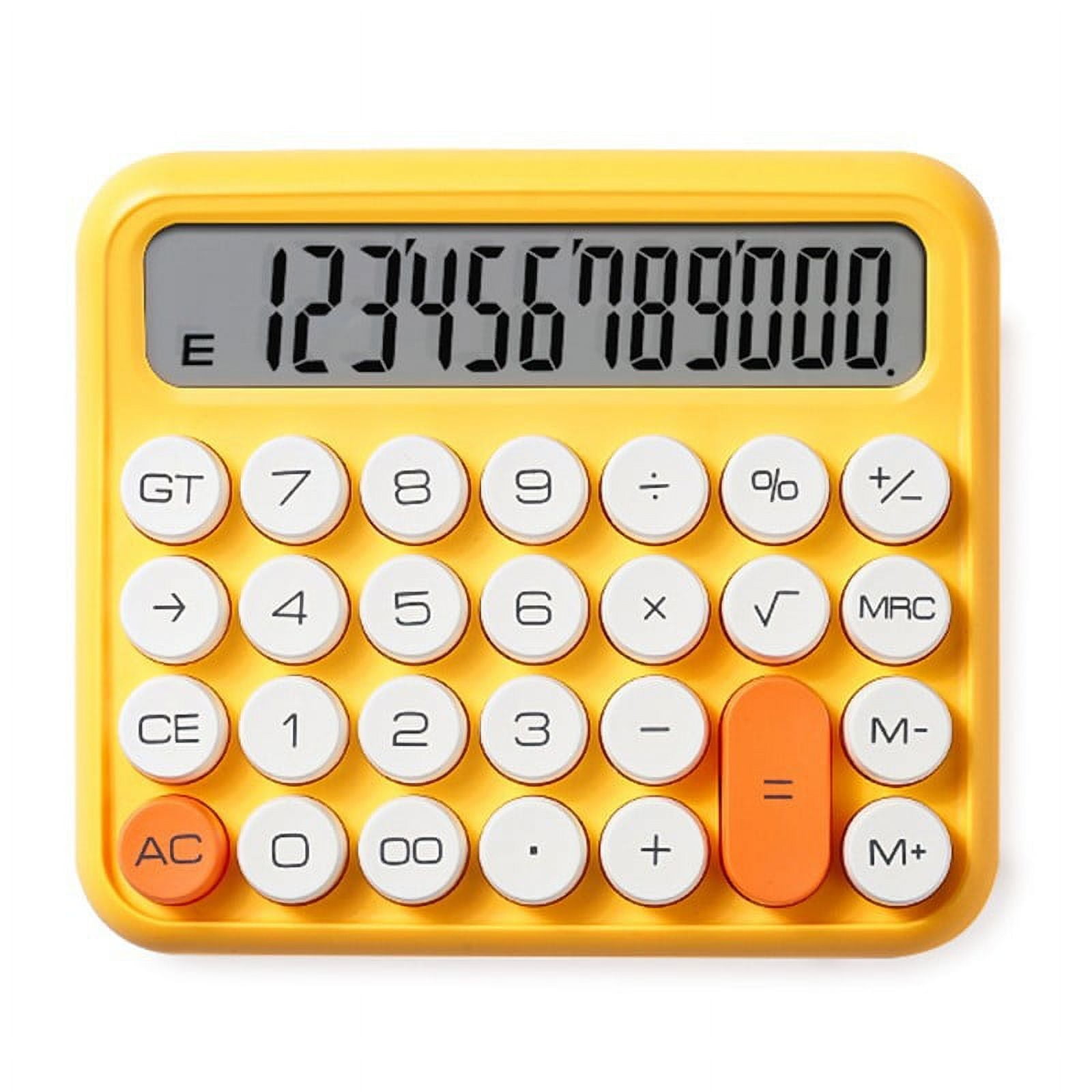 12 Digits Desktop Calculator Large Numbers Large LCD Display with Non