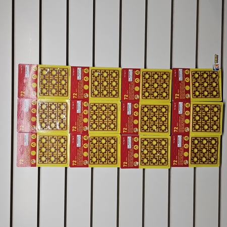 12 Display Cards 8 Shots Ring Cap for 8 Shots Toy Cap Gun Total 864 Shorts