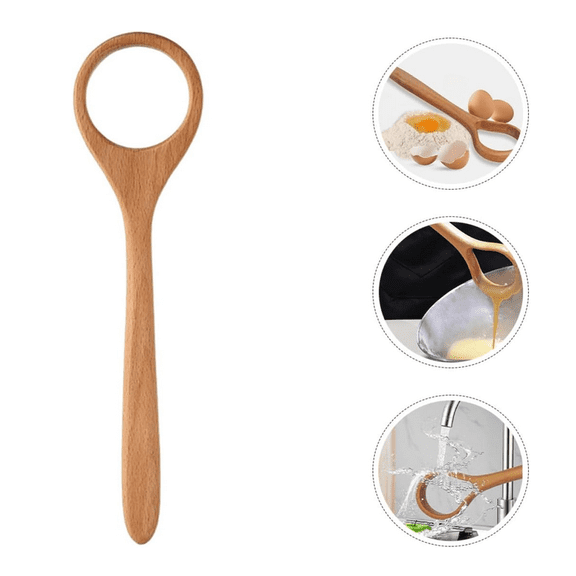12" Dough Whisk, 100% Healthy Teak Kitchen Utensils for Bread Mixing, Sourdough, Batter Preparation, Baking, and Cooking Tools