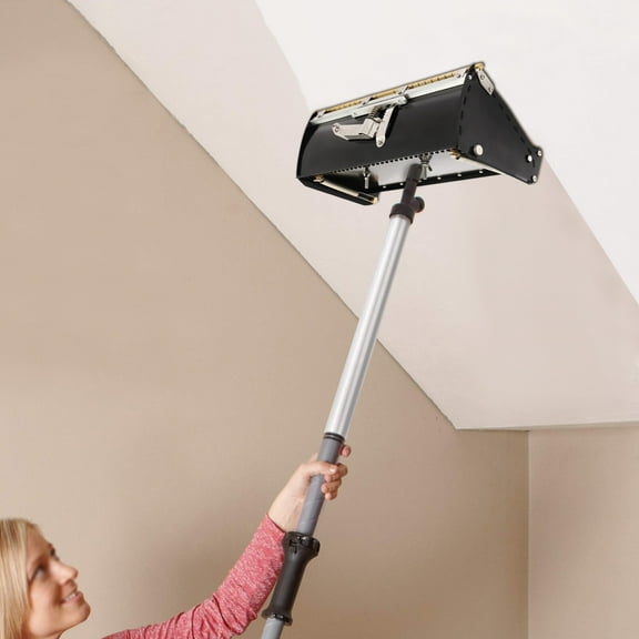 12" Drywall Flat Finishing Box Alloy Drywall Tools Painting&Scraping Putty Wall