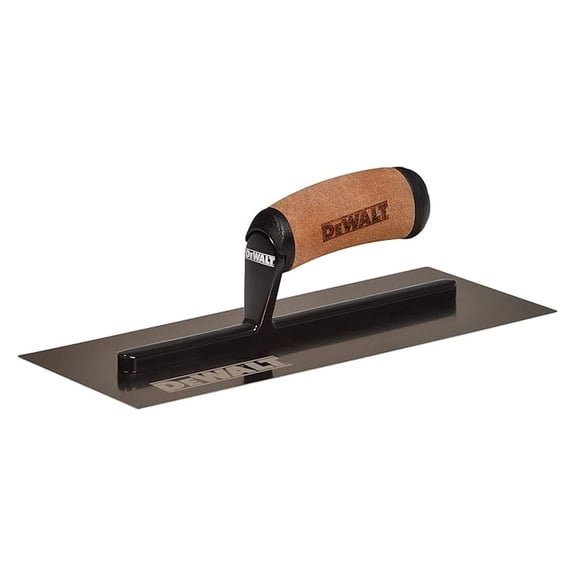 12" Drywall Hand Trowel, Flat Blade | Pro-Grade | Triple-Hardened Stainless Steel Construction | High-Impact Handle | Sheetrock Gyprock Wall-Board Plasterboard | 2-961