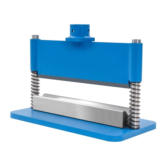 12" Dual Spring Design Press Brake Attachment for Hydraulic Shop Presses Blue