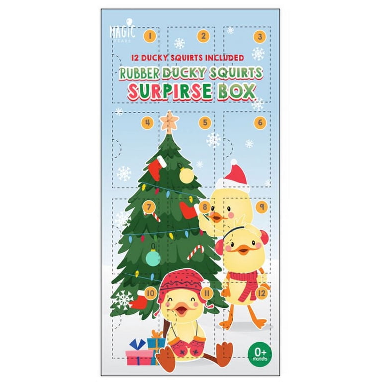 12 Ducks of Christmas, Rubber Duck Bath Toys Advent Calendar - Walmart.com