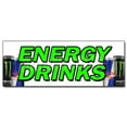 thumbnail image 1 of 12" ENERGY DRINKS DECAL sticker iced ice cold refreshing red bull monster amp, 1 of 1
