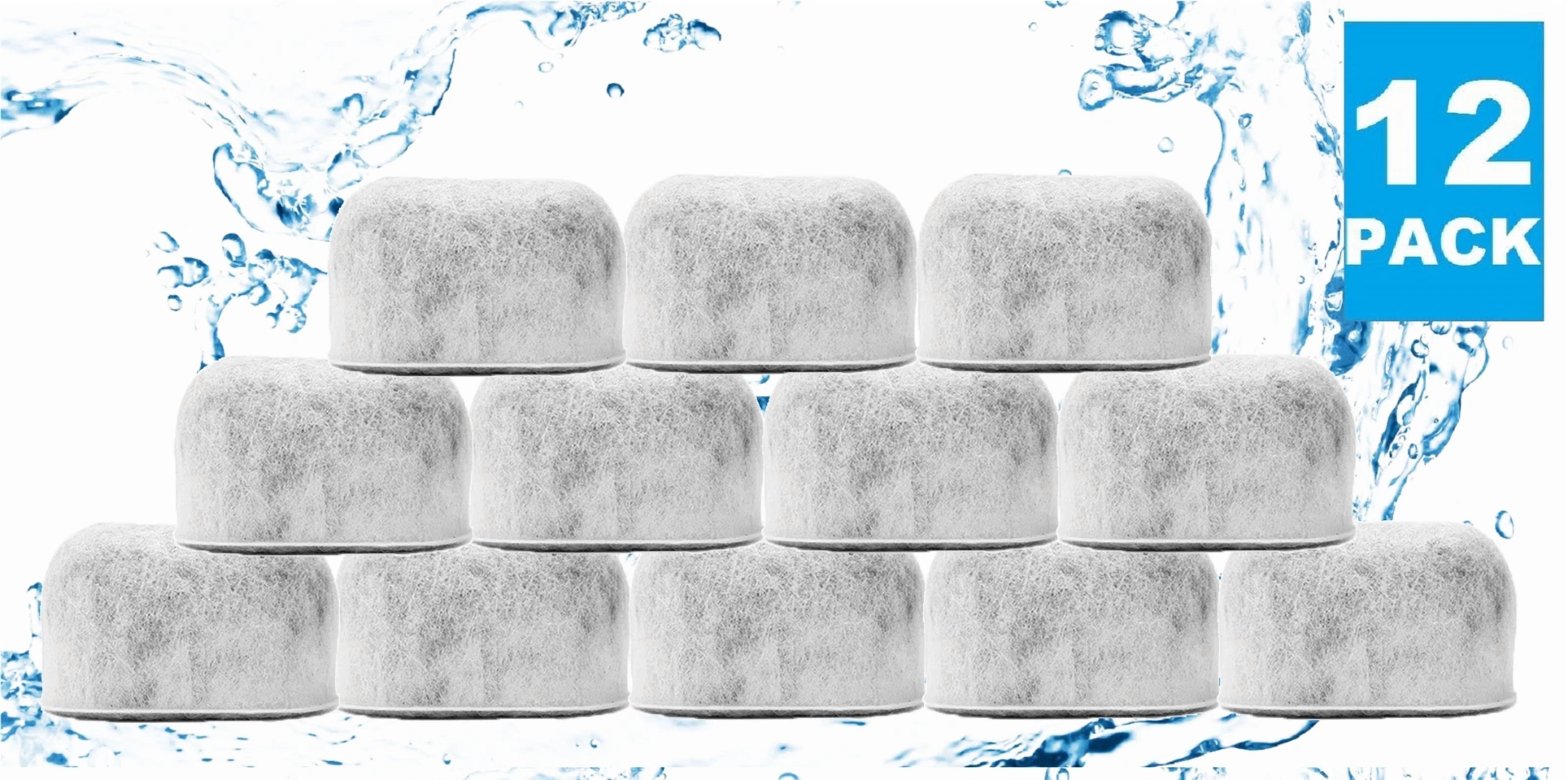 (12) Economical Replacement Charcoal Water Filters For Cuisinart Coffee, Dcc-Rwf