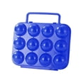 thumbnail image 1 of 12 Egg Holder for Camping - Durable Egg Storage Box with Handle, Portable Egg Carrier for Kitchen, Travel & Outdoor Adventures, 1 of 6