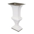 thumbnail image 1 of 12" Elliott Decorative Urn-Color:White,Style:Modern Chic, 1 of 3