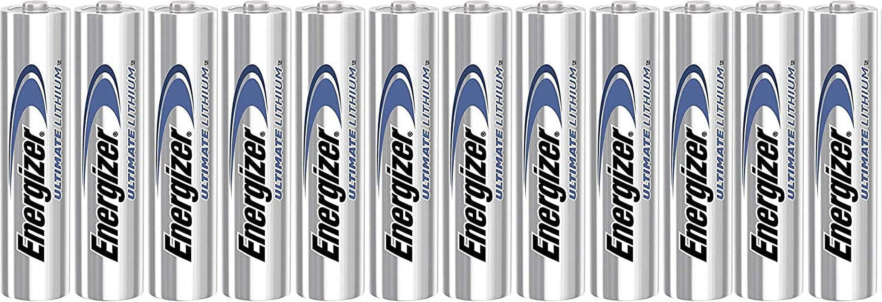 12 Energizer AA Ultimate Lithium Batteries , L91BP12