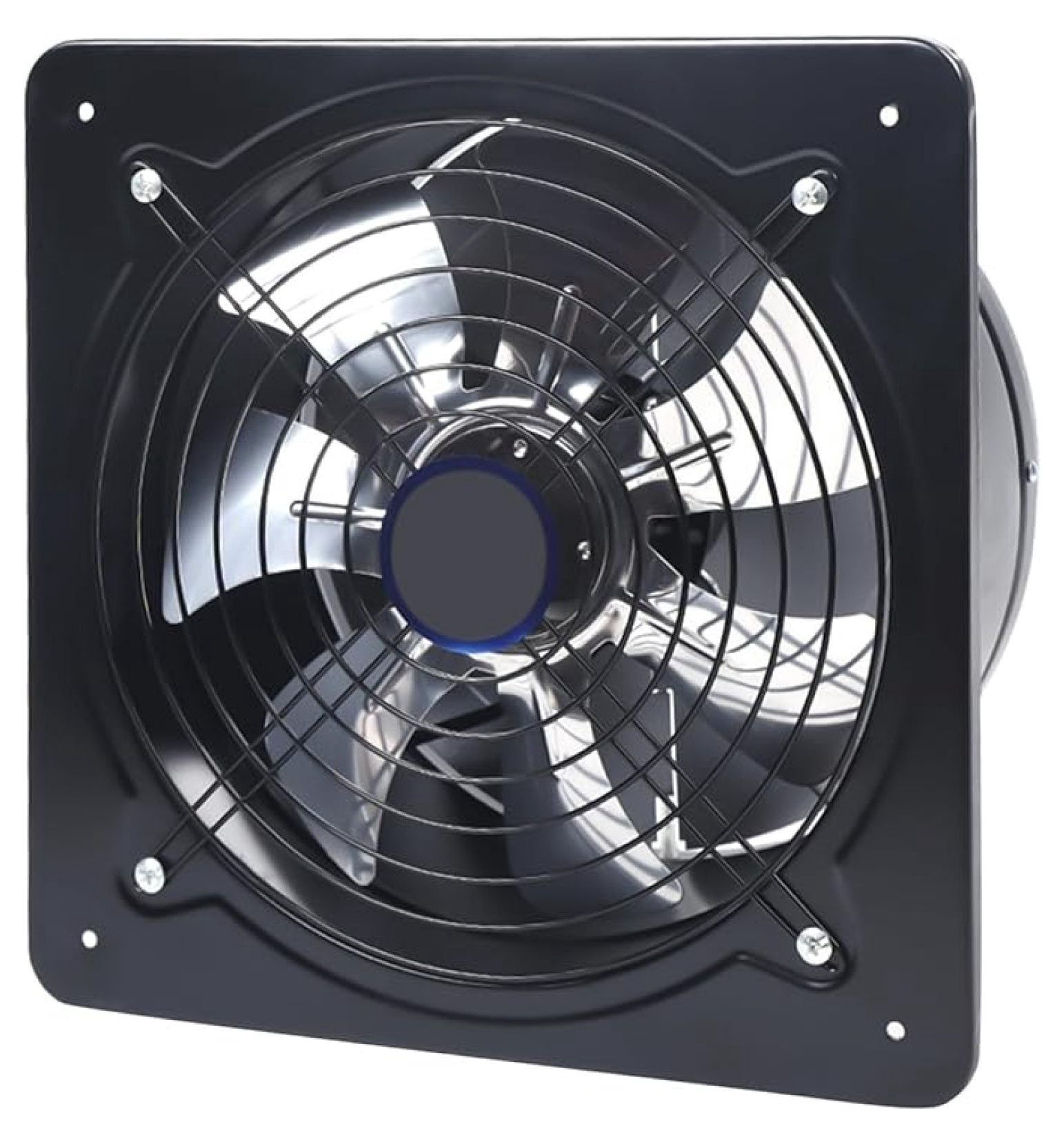12'' Explosion Proof Exhaust Fan, 110V 125W Industrial Axial Flow Fan Utility Blower Ventilator Extractor Factory Extraction Ventilation for Kitchen, Warehouse, Workshop, 2800RPM