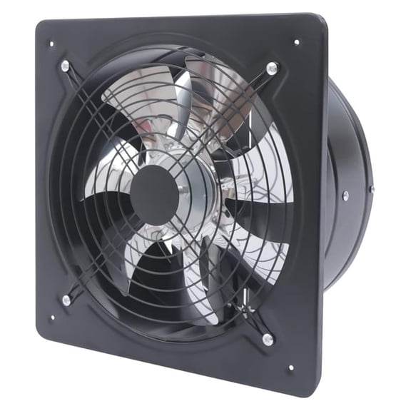 12'' Explosion Proof Exhaust Fan, 750W 4700CFM Industrial Axial Flow Fan Utility Blower Ventilator Extractor Factory Extraction Ventilation for Garage Shops Kitchen, 2800RPM