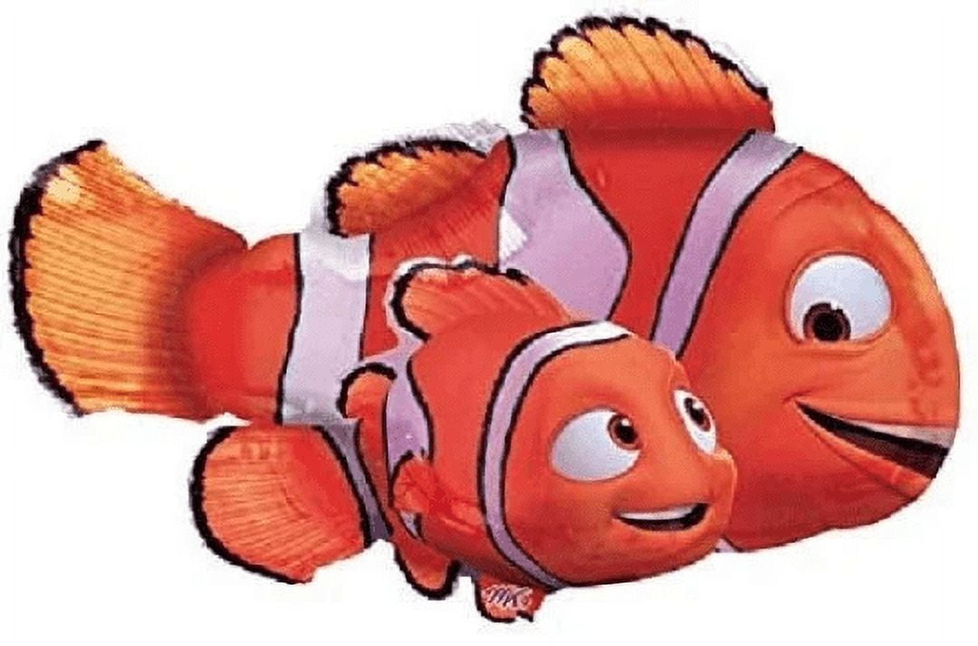 12" FINDING NEMO Mini Shape Balloon (Air-Fill Only) • Party Supplies Decorations Foil Mylar Balloon