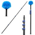 thumbnail image 1 of 12 FT Cobweb Duster with Carbon Fiber Extension Pole, 12 Foot High Reach Ceiling Cleaner Tool, 1 of 5