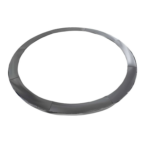 12 FT Universal Outdoor Trampoline Spring Pad Cover Replacement, UV Resistant, Safety Foam Protection, Black