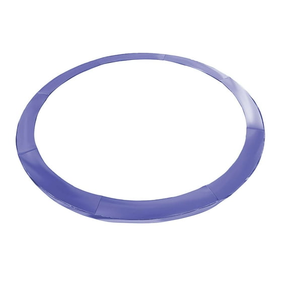 12 FT Universal Outdoor Trampoline Spring Pad Cover Replacement, UV Resistant, Safety Foam Protection, Blue