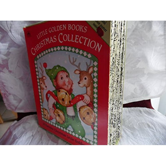 Pre-Owned 12 Favorite Little Golden Books for Christmas/Animals Christmas Eve/Babys Christmas/Biggest Most Beautiful Christmas Tree/Christmas Story/Christmas tr Paperback