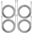 thumbnail image 1 of 12 Feet Stainless Steel Wire Cable Rope Cable 4 PCS Set Heavy Duty for Rectangle Or Square Sun Shade Sail Cannopy Installation (Cables Only) Special Designed Commerical Grade B, 1 of 5