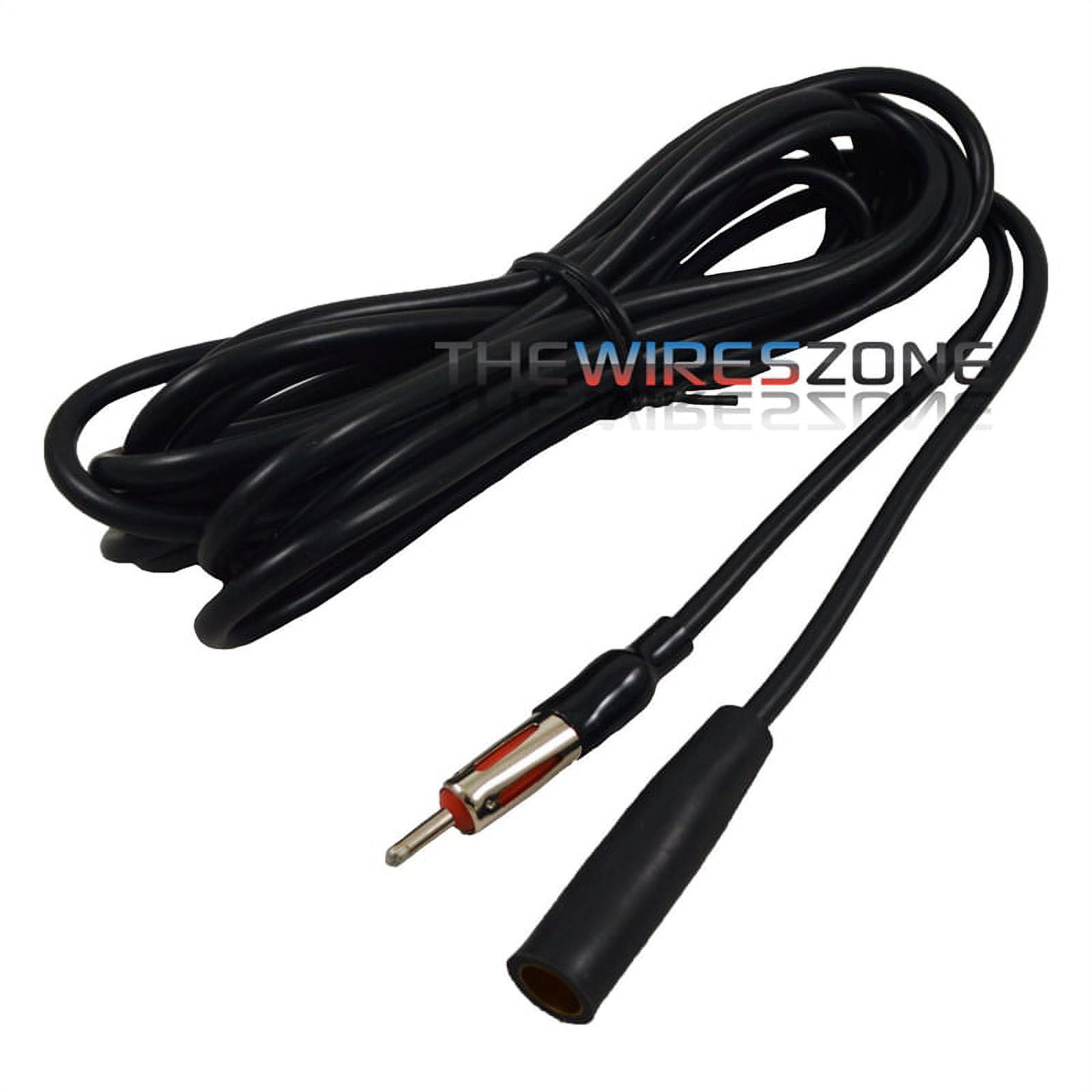 12 Feet Universal Male to Female Extension Radio AM FM Car Antenna Adapter Cable Walmart