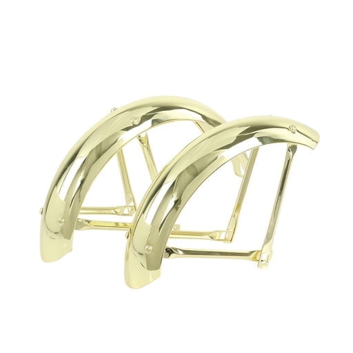 OG Lowrider Classic 12" Adjustable Fender Set 68mm Gold