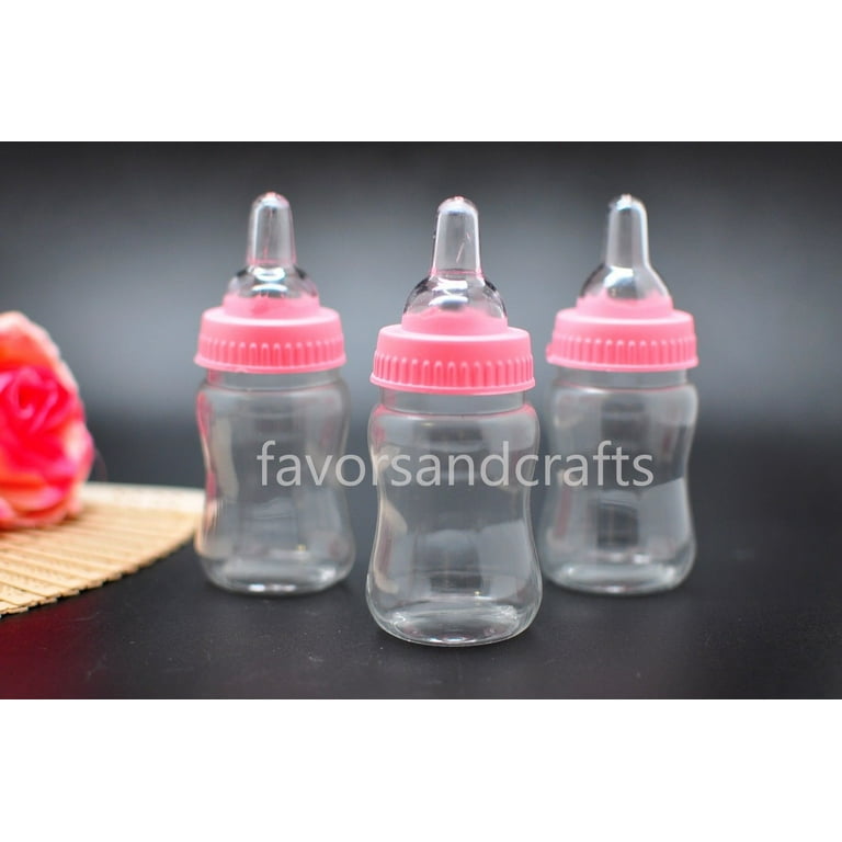 Fillable baby cheap bottle favours