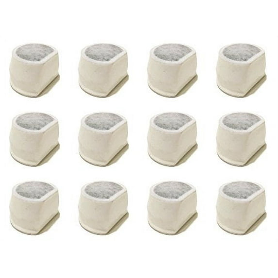 12 Filter Replacement for Drinkwell Avalon Pagoda Ceramic Sedona Pet Cat Dog Drinking Water Fountains