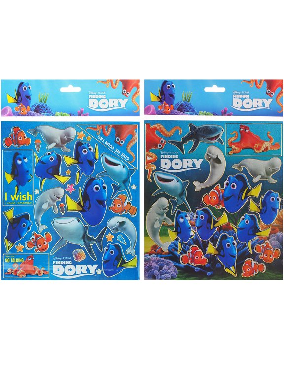 12 Finding Dory Big Size Stickers