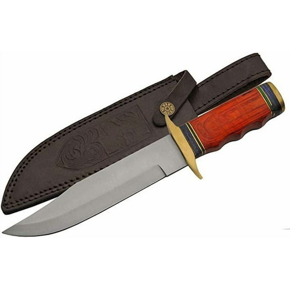 12" Fix Blade Knife - Groomsmen Wedding Party Monogrammed (203384)