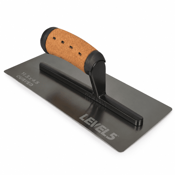 12" Flex Drywall Trowel, 0.5mm Triple-Hardened Stainless Steel Sheetrock Plastering Tool