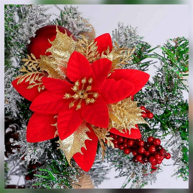 12 Flowers With Petals 12 Tweezers To Decorate The Christmas Tree With ...