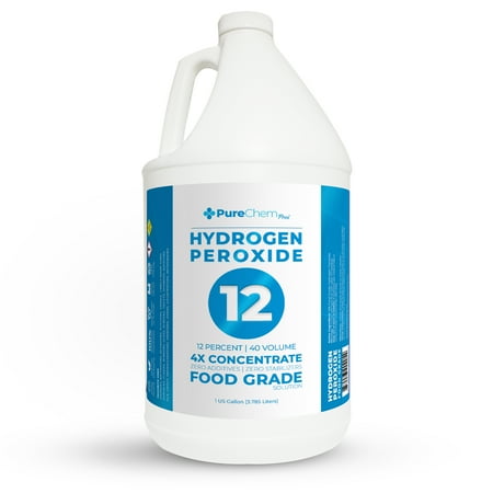 12% Food Grade Hydrogen Peroxide 1 Gallon
