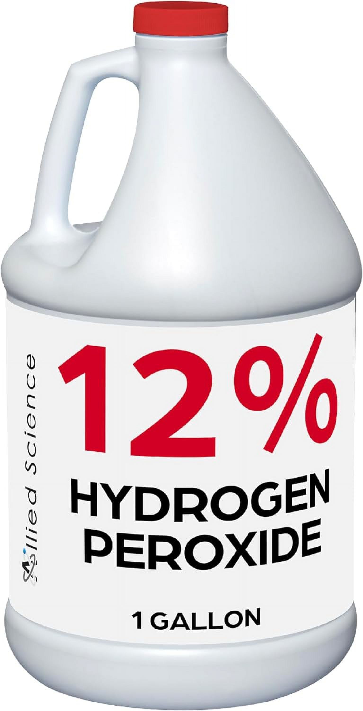 12 Food Grade Hydrogen Peroxide, 4X Stronger, Dilute and Use for