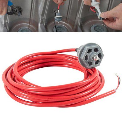 12 Foot Curled Finger Temp Sensor Fits Sundance Spas Jacuzzi Hot Tubs, Replaces 6600-166, 6600-071, 6600-104, 1-Pack