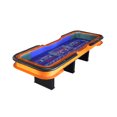thumbnail image 1 of 12 Foot Deluxe Craps Dice Table with Diamond Rubber Casino Game Table, 1 of 6