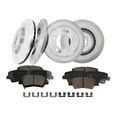 thumbnail image 1 of Set of 12 Front-Rear Disc Brake Rotors-Ceramic Brake Pad To 2011-2016 Hyundai Elantra, 1 of 11