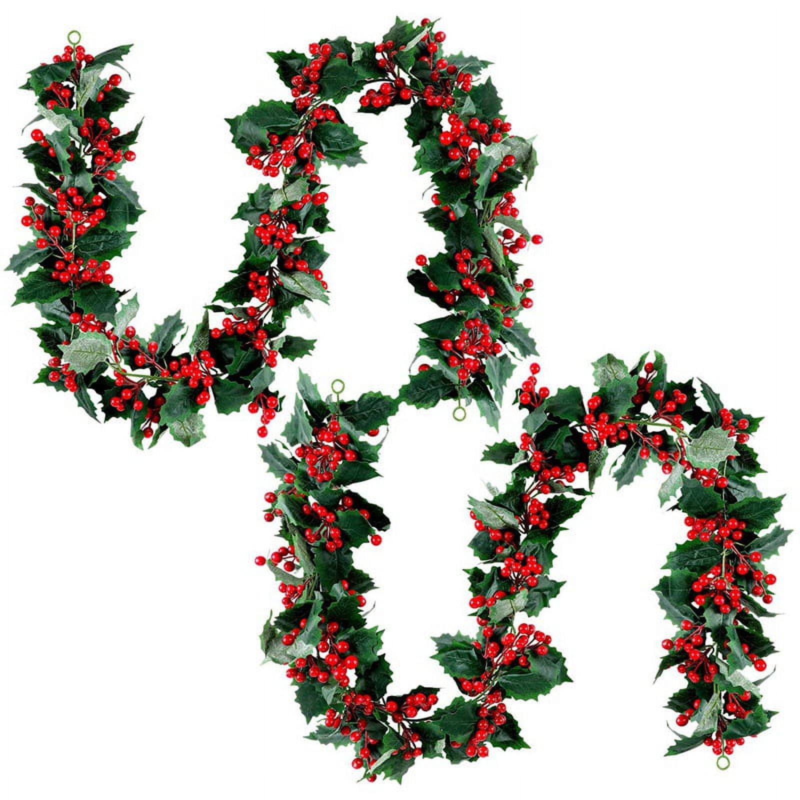 12 Ft Christmas Garland Flexible Artificial Garland Christmas Decor ...