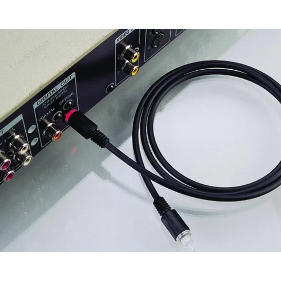 12 Ft Optical Toslink Cable Blu-Ray, Ps3, X-Box, Dolby, Hdtv, Dvr & Sound Bars